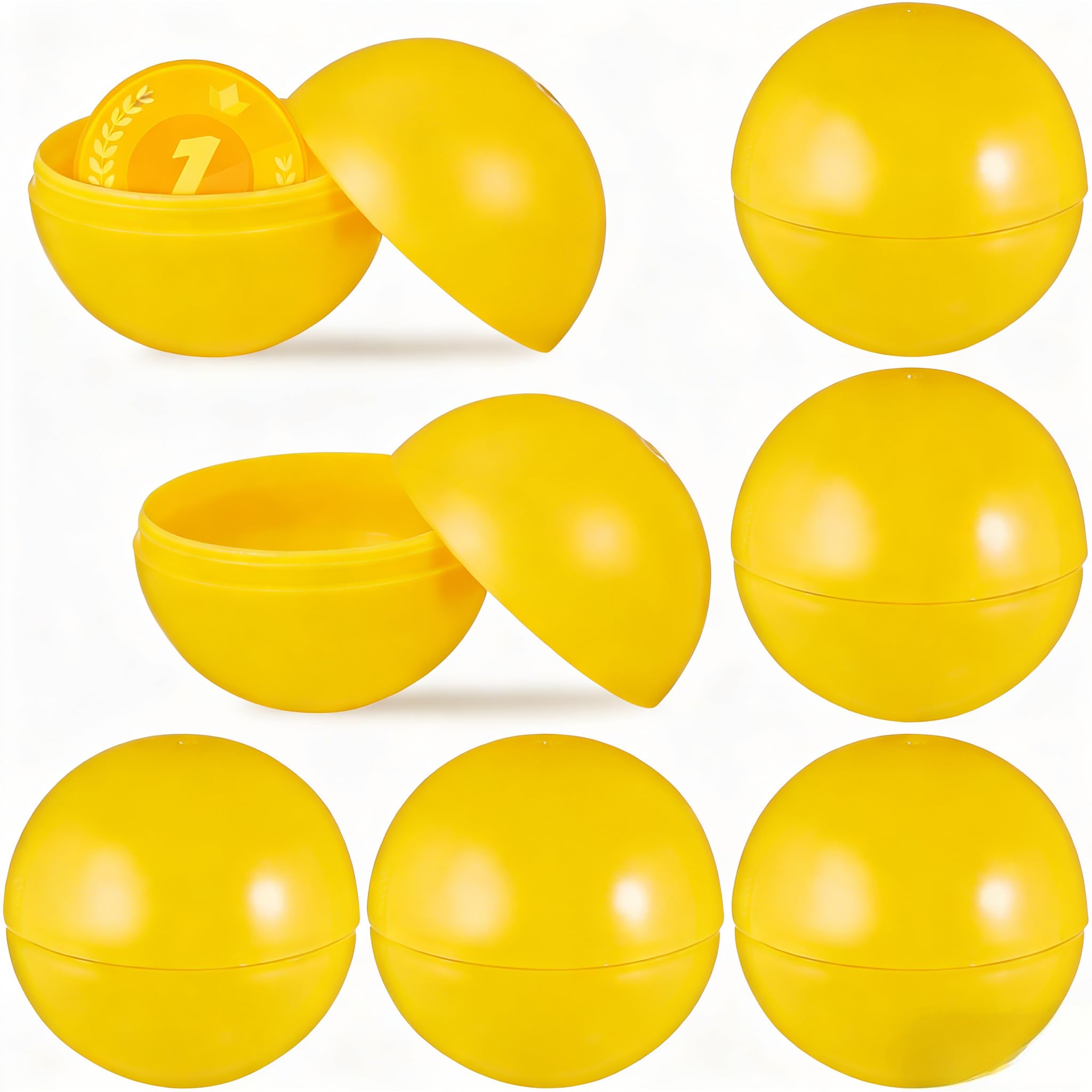Amazon.com: jojofuny 50 Pcs Openable Plastic Lottery Balls 1.18